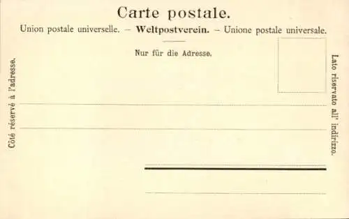 Ak Genf Genf Schweiz, Brücke, Les Mouettes
