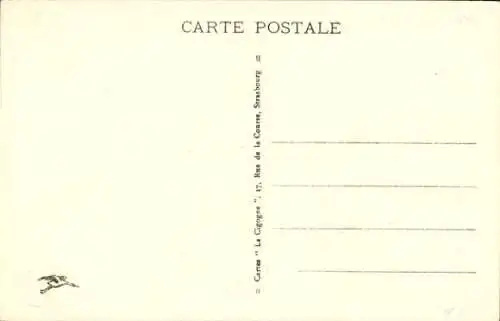 Künstler Ak Hansi, Jean Jacques Waltz, Elsässer Kinder in Tracht