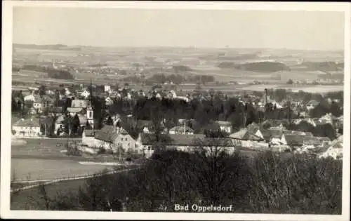 Ak Opolno Zdrój Bad Oppelsdorf Bogatynia Reichenau Schlesien, Panorama