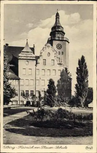 Ak Elbląg Elbing Westpreußen, Heinrich von Plauen Schule