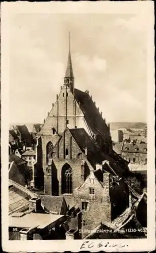 Ak Elbląg Elbing Westpreußen, St. Marienkirche