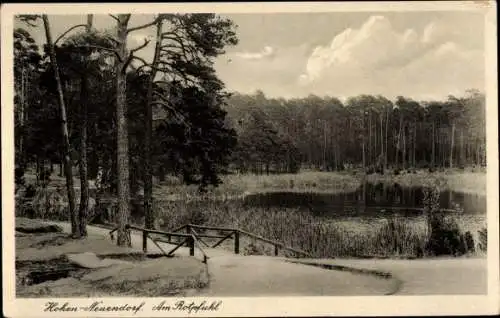 Ak Hohen Neuendorf Oberhavel, Am Rotpfuhl