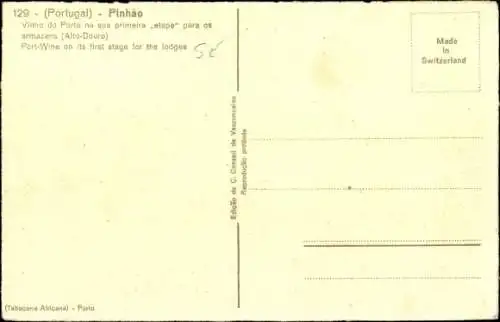 Ak Pinhao Portugal, Vinho do Porto na sua primeira etape para os armazens, Alto Douro