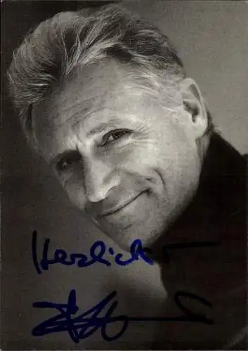 Ak Schauspieler Robert Atzorn, Portrait, Autogramm