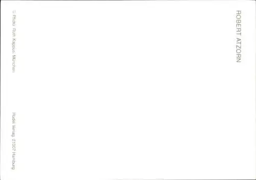 Ak Schauspieler Robert Atzorn, Portrait, Autogramm