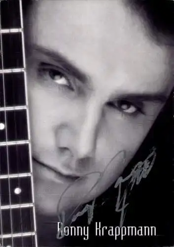Ak Schauspieler und Sänger Ronny Krappmann, Portrait, Autogramm