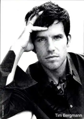 Ak Schauspieler Tim Bergmann, Portrait, Autogramm
