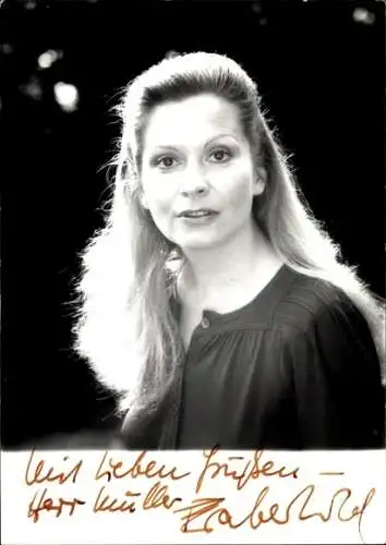 Ak Schauspielerin Eva Berthold, Portrait, Autogramm