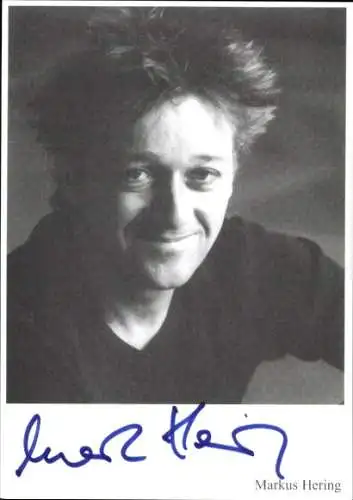 Ak Schauspieler Markus Hering, Portrait, Autogramm