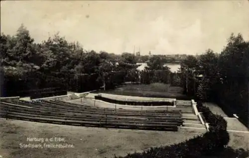 Ak Hamburg Harburg, Stadtpark, Freilichtbühne