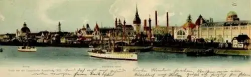 Klapp Ak Industrie und Gewerbeausstellung Düsseldorf 1902