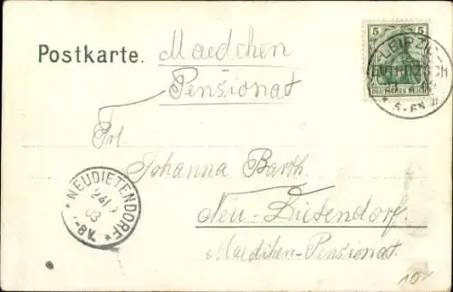 Ak Leipzig Eutritzsch in Sachsen, Straßenpartie an der Gosen Schänke