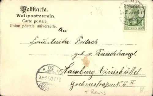 Ak Großherzog Wilhelm Ernst von Sachsen Weimar, Großherzogin Caroline