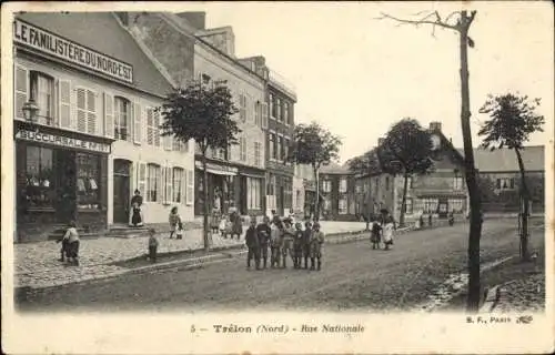 Ak Trélon Nord, Rue Nationale