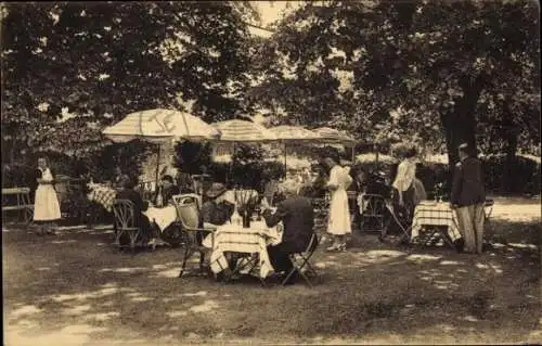 Ak Langeais Indre et Loire, Familienhotel, Garten