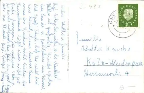 Ak Esens in Ostfriesland, Teilansicht