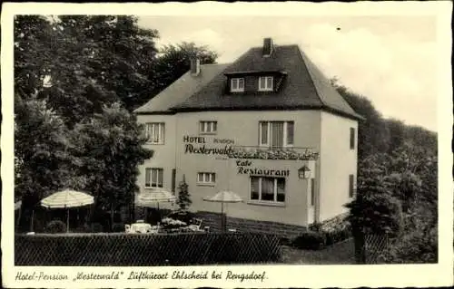 Ak Ehlscheid im Westerwald, Hotel Pension Westerwald