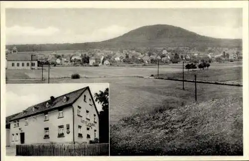 Ak Moschheim Unterwesterwald, Gasthof zum Malberg, Panorama