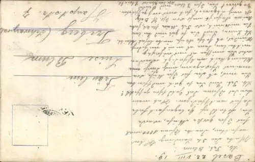 Ak Porträt einer lächelnden Frau