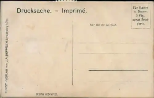 Mechanische Ak Straßburg Elsass Bas Rhin, Astronomische Uhr