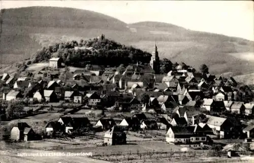 Ak Eversberg Meschede im Sauerland, Gesamtansicht