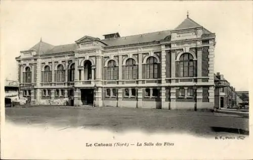 Ak Le Cateau Cambrésis Nord, La Salle des Fetes