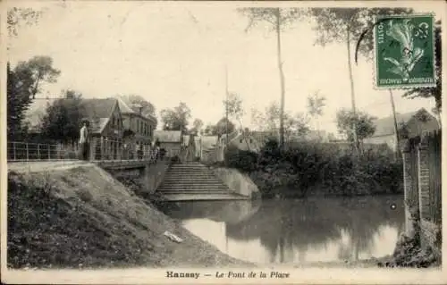 Ak Haussy Nord, Le Pont de la Place