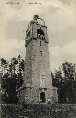 Ak Bad Pyrmont in Niedersachsen, Bismarckturm