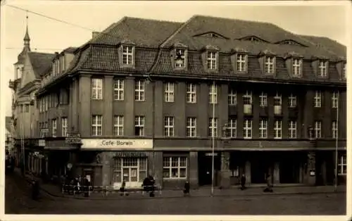 Ak Güstrow in Mecklenburg, Café Borwin