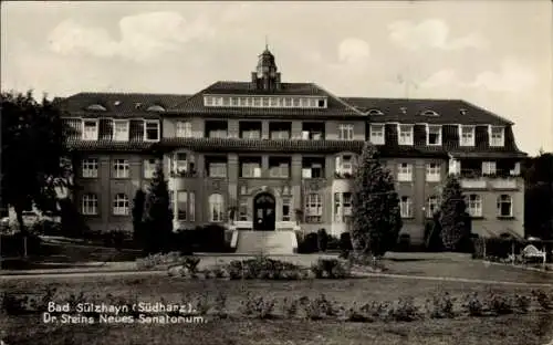 Ak Sülzhayn Ellrich Thüringen, Dr. Steins Neues Sanatorium