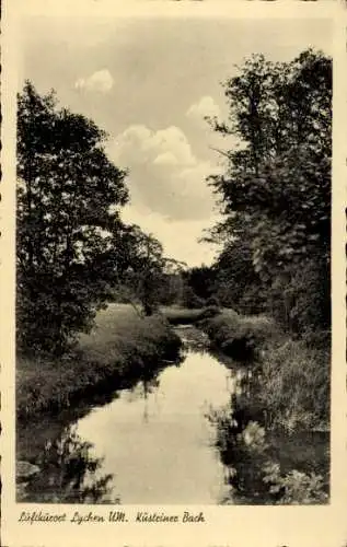 Ak Lychen in der Uckermark, Küstriner Bach