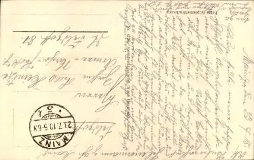 Ak Mainz am Rhein, Christuskirche