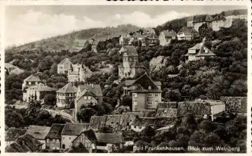 Ak Bad Frankenhausen, Blick zum Weinberg