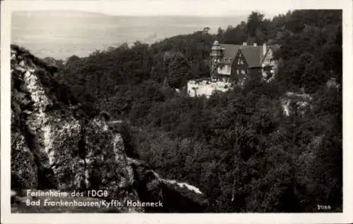 Ak Bad Frankenhausen am Kyffhäuser Thüringen, Hoheneck, Ferienheim des FDGB