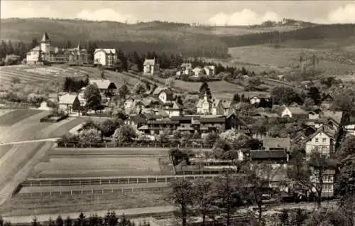 Ak Finsterbergen Friedrichroda im Thüringer Wald, Gesamtansicht