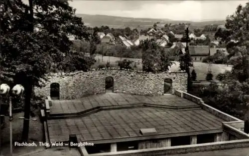 Ak Fischbach Waltershausen Thüringen, Bergbühne