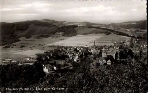 Ak Hausen an der Wied, Wiedtal, Totalansicht, Kurheim