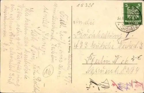 Ak Zechlin Rheinsberg in der Mark, Wumsee, Panorama