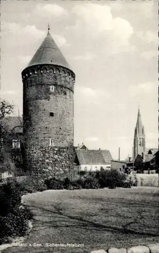 Ak Haltern am See Westfalen, Siebenteufelsturm