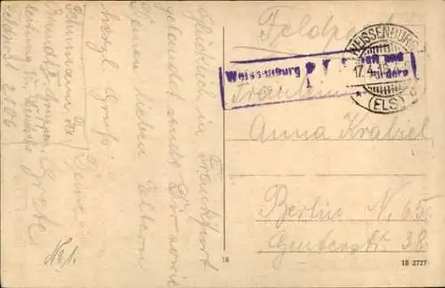 Ak Frankfurt am Main, Haus Frauenstein, Römerberg