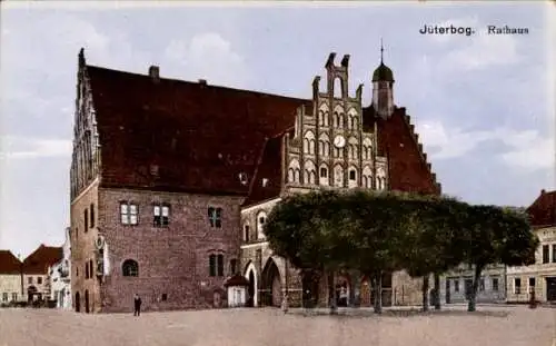 Ak Jüterbog in Brandenburg, Rathaus