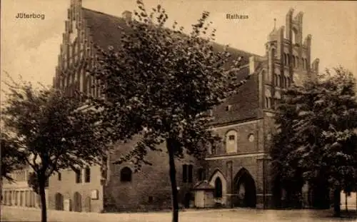 Ak Jüterbog in Brandenburg, Rathaus