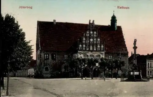 Ak Jüterbog in Brandenburg, Rathaus