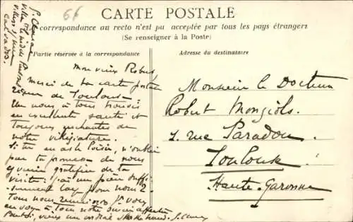 Ak Villers sur Mer Calvados, Panorama