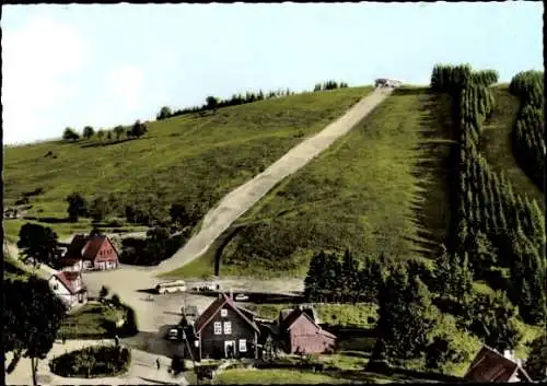 Ak Sankt Andreasberg Braunlage im Oberharz, Matthias-Schmidt-Berg, Sessellift, Sommer-Skipiste