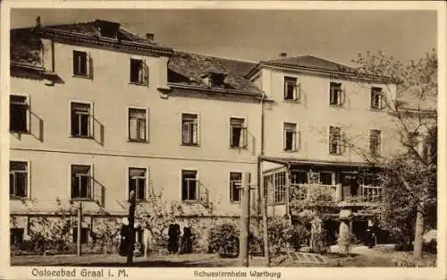 Ak Ostseebad Graal Müritz, Schwesternheim Wartburg