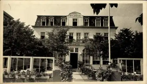 Foto Ak Ostseebad Bansin auf Usedom, Hotel Atlantic