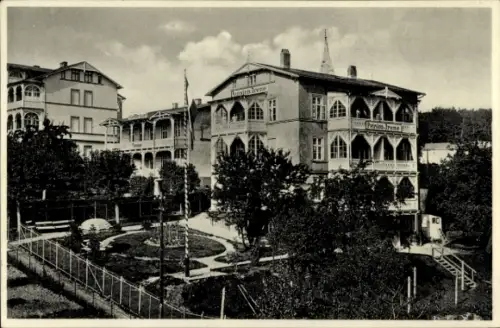 Ak Sassnitz auf Rügen, Pension Irene