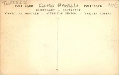 Ak Gafsa Tunesien, Gesamtansicht von Gafsa Gare