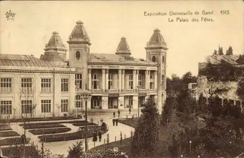 Ak Gent Gent Ostflandern, Weltausstellung 1913, Palais des Fetes